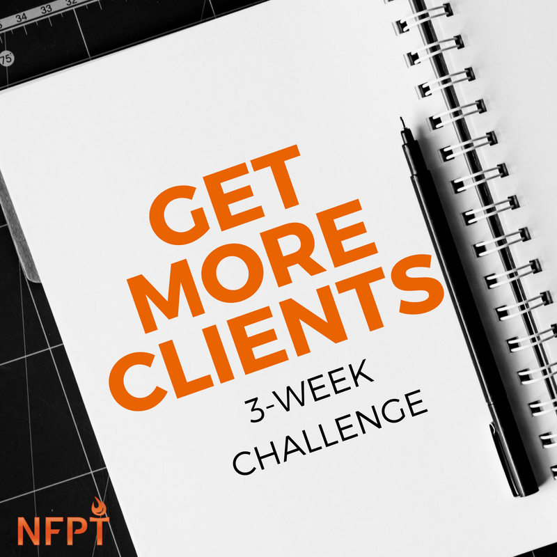 Get More Personal Training Clients – A Three Week Challenge