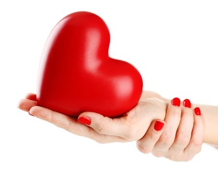 Seeing Red: Advocating For Women’s Heart Health 2 heart in hand