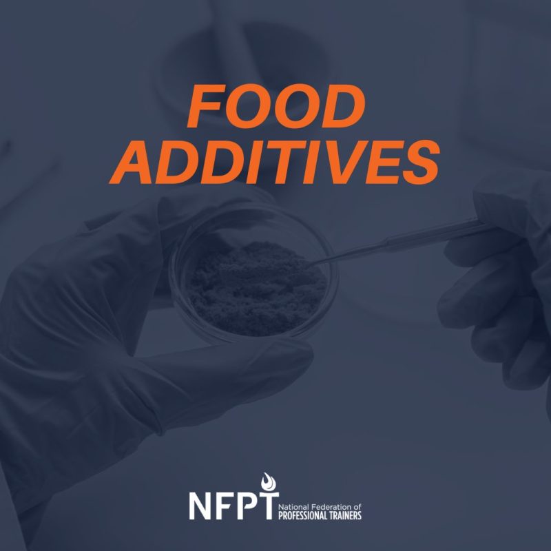 Food Additives and Flavorings: How Safe Are They Really? 2 FOOD ADDITIVES