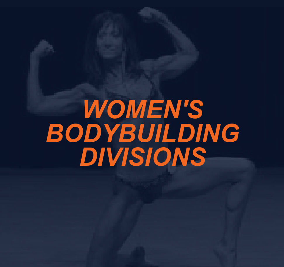 Womens Bodybuilding Competitive Divisions