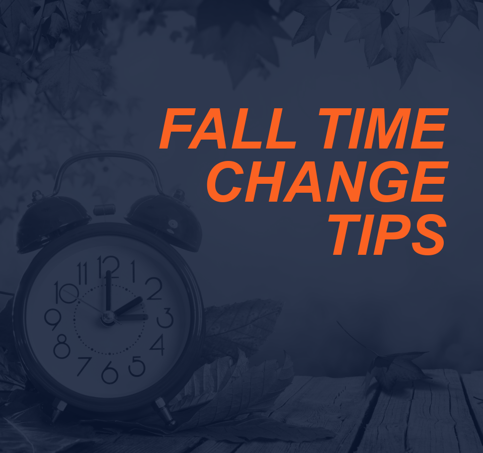 Tackling Fall Time Change and Sleep Habits