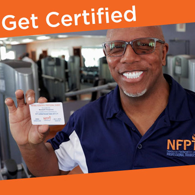 Becoming a certified personal trainer