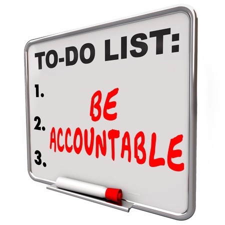 To do list: be accountable
