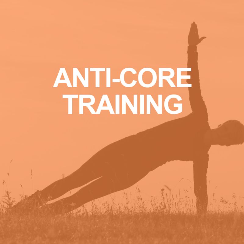 "Anti-Core" Training: The Importance of Stabilizing the Spine 2 ANTICORE