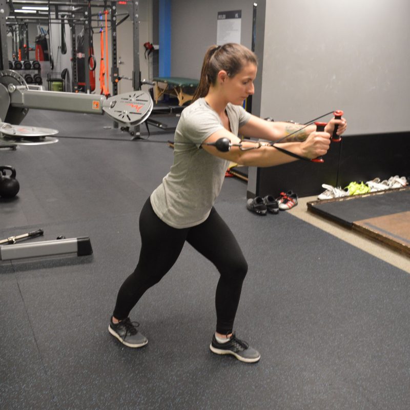 How to do Standing Cable Presses