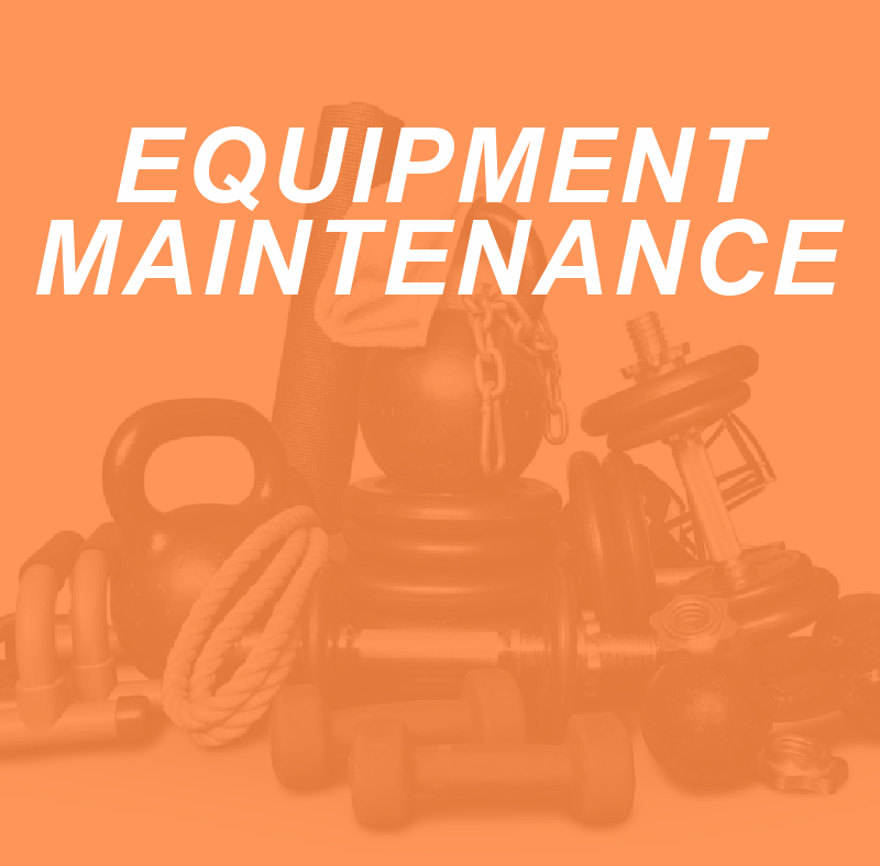 Exercise Equipment Servicing Checklist: Cleaning and Maintenance 2 exercise EQUIPMENT