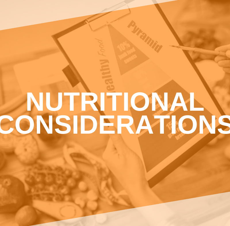 The Way We Eat: Nutritional Considerations 2 Featured Image Nutritional Considerations