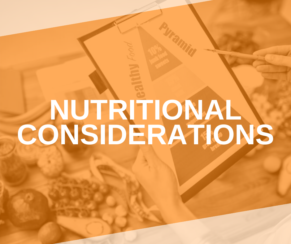 Featured Image Nutritional Considerations