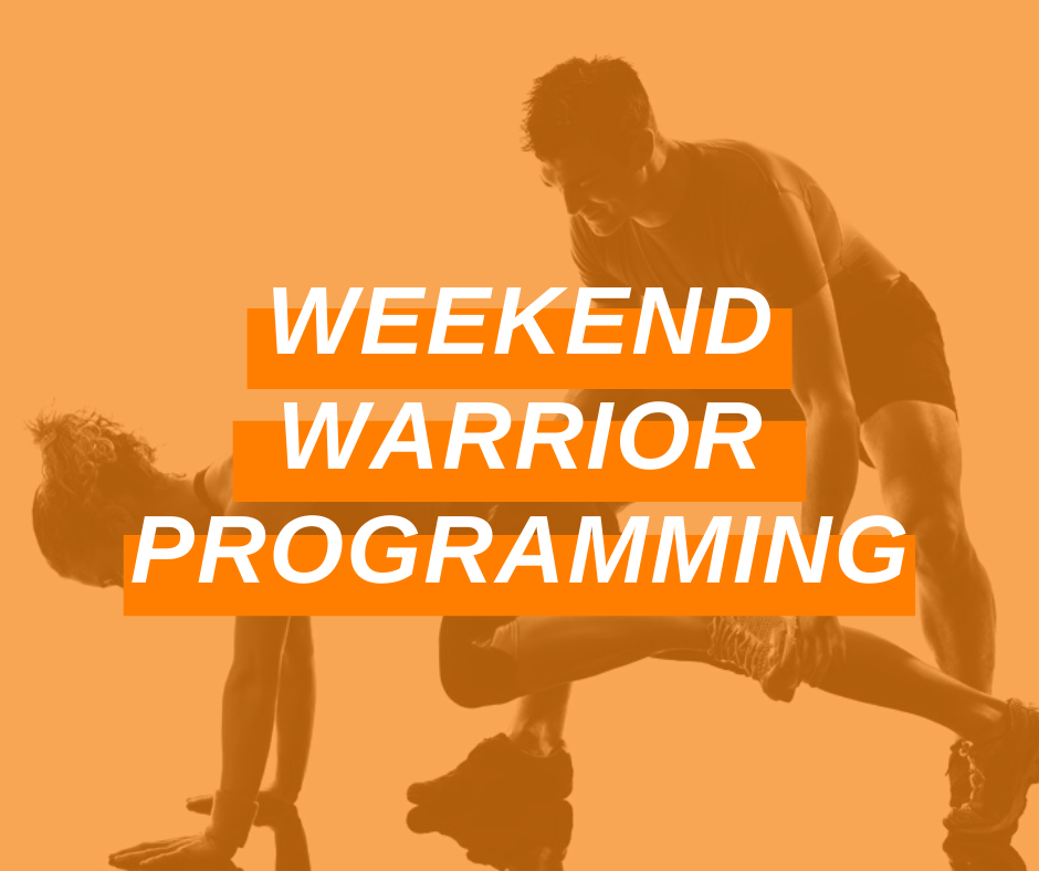 Featured Image Weekend Warrior Programming