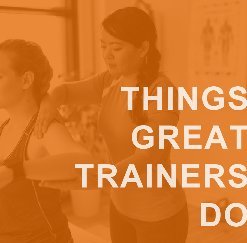 GREAT TRAINERS