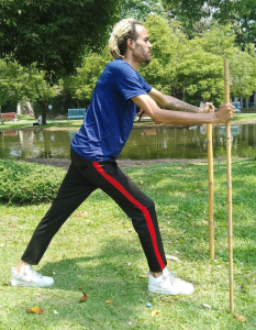 Hamstring Stretch Step 1