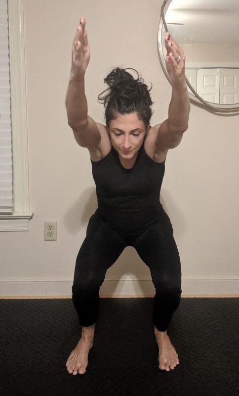 Interpreting Signs of Overhead Squat Assessment: Upper Body Dysfunction 2 squat assessment