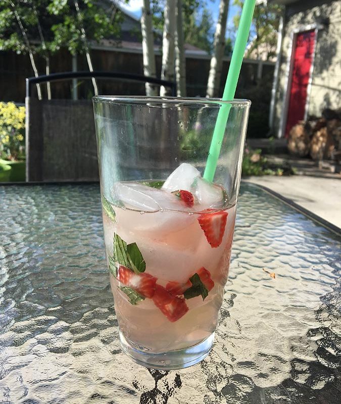 Quick Fitness Tip: the summer mocktail 2 finished mocktail