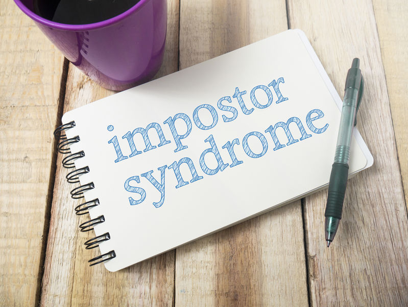 Impostor Syndrome, Mental Health Words Quotes Concept