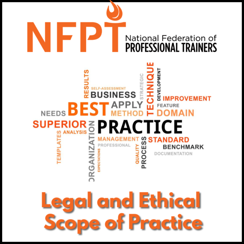 Legal Scope Of Practice