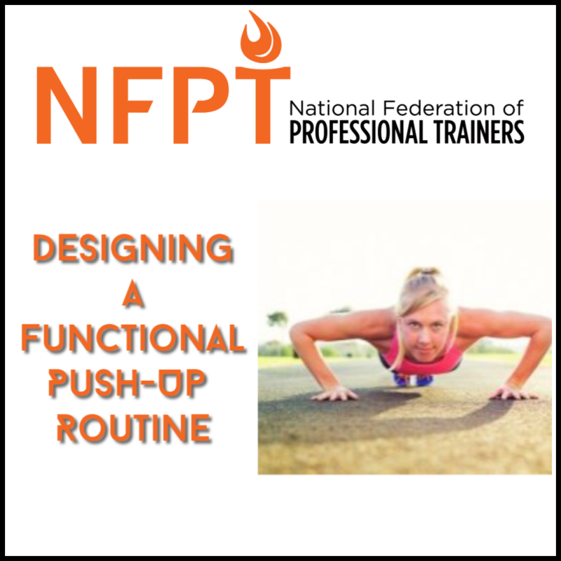 NFPT Push Up Routine