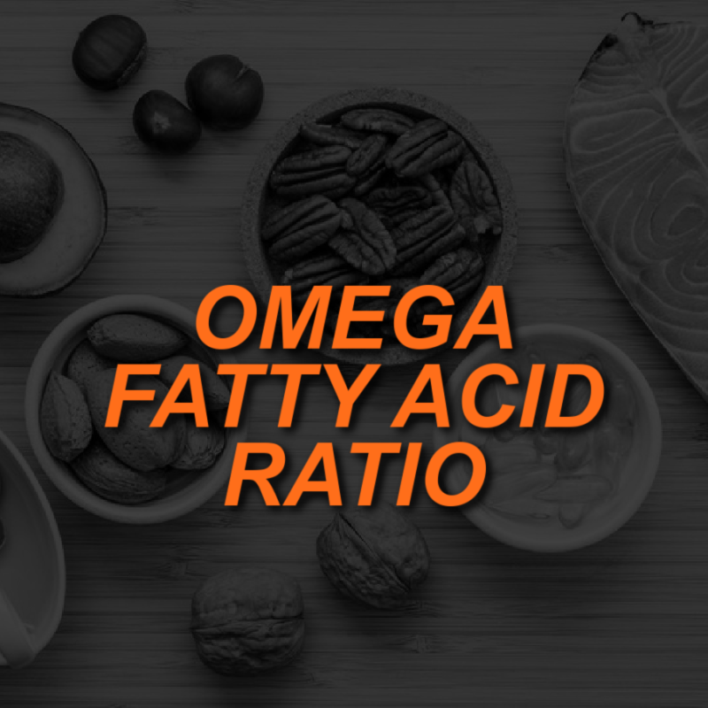 OMEGA fatty acid ratio