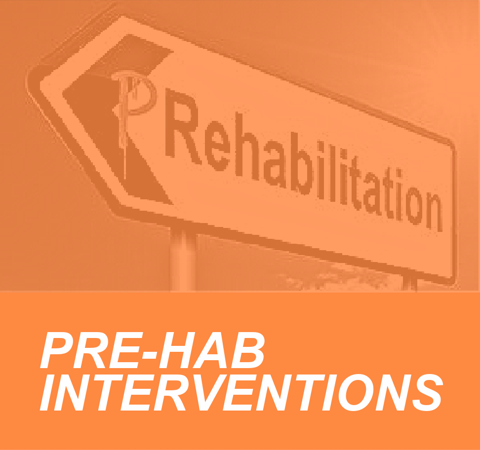 Pre-hab and Rehabilitiation Interventions