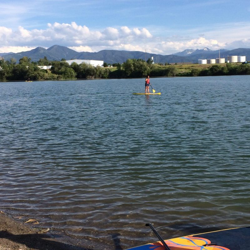 Beach Workouts That Don't Feel Like Exercise 2 paddleboard