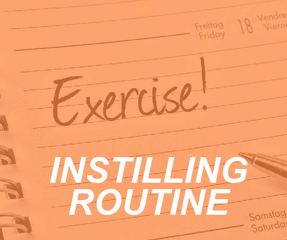 Instilling Routine: Long-term Training Leads to Lasting Lifestyle Changes