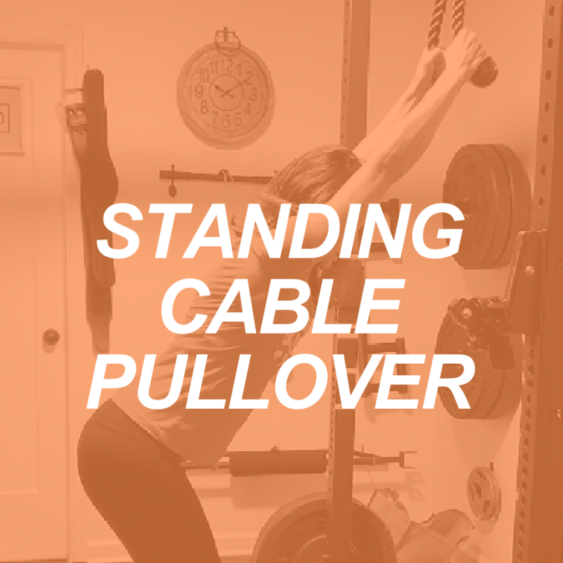 How to Do a Standing Cable Pullover 2 STANDING CABLE PULLOVER