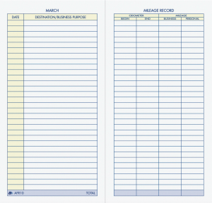 tracking mileage for personal trainer tax deductions