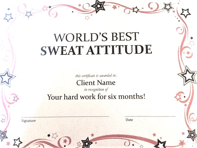 Making Exercise Fun for Clients 2 Sweat Attitude Certificate