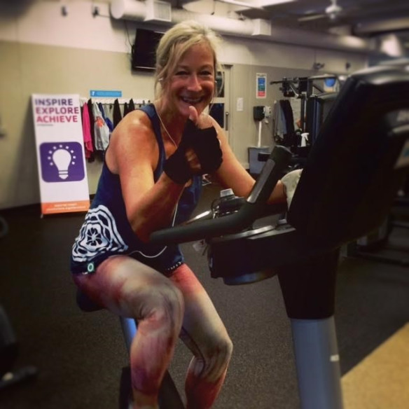 Sweating On Bike
