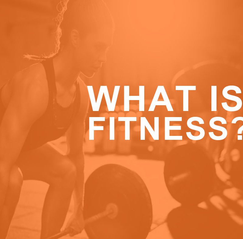 What Does "Fitness" Mean? Defining and Measuring Fitness 2 WHAT IS FITNESS