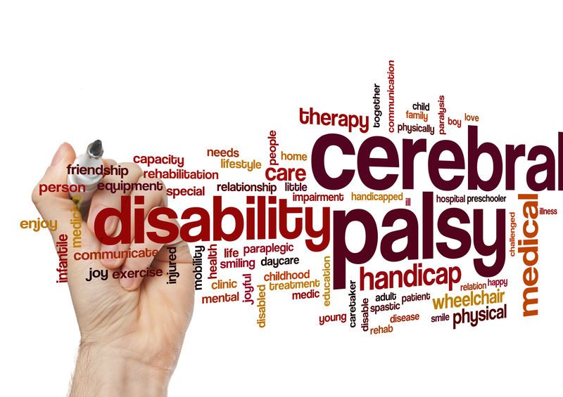 Cerebral Palsy Word Cloud Concept