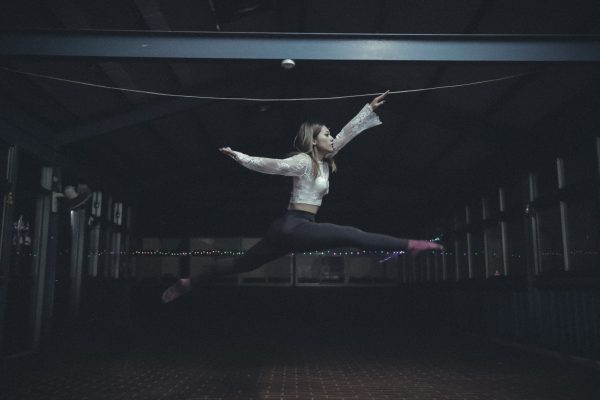 The Female Athlete Triad 2 woman leaping