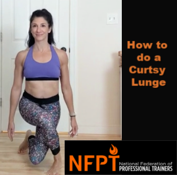 Curtsy Lunge