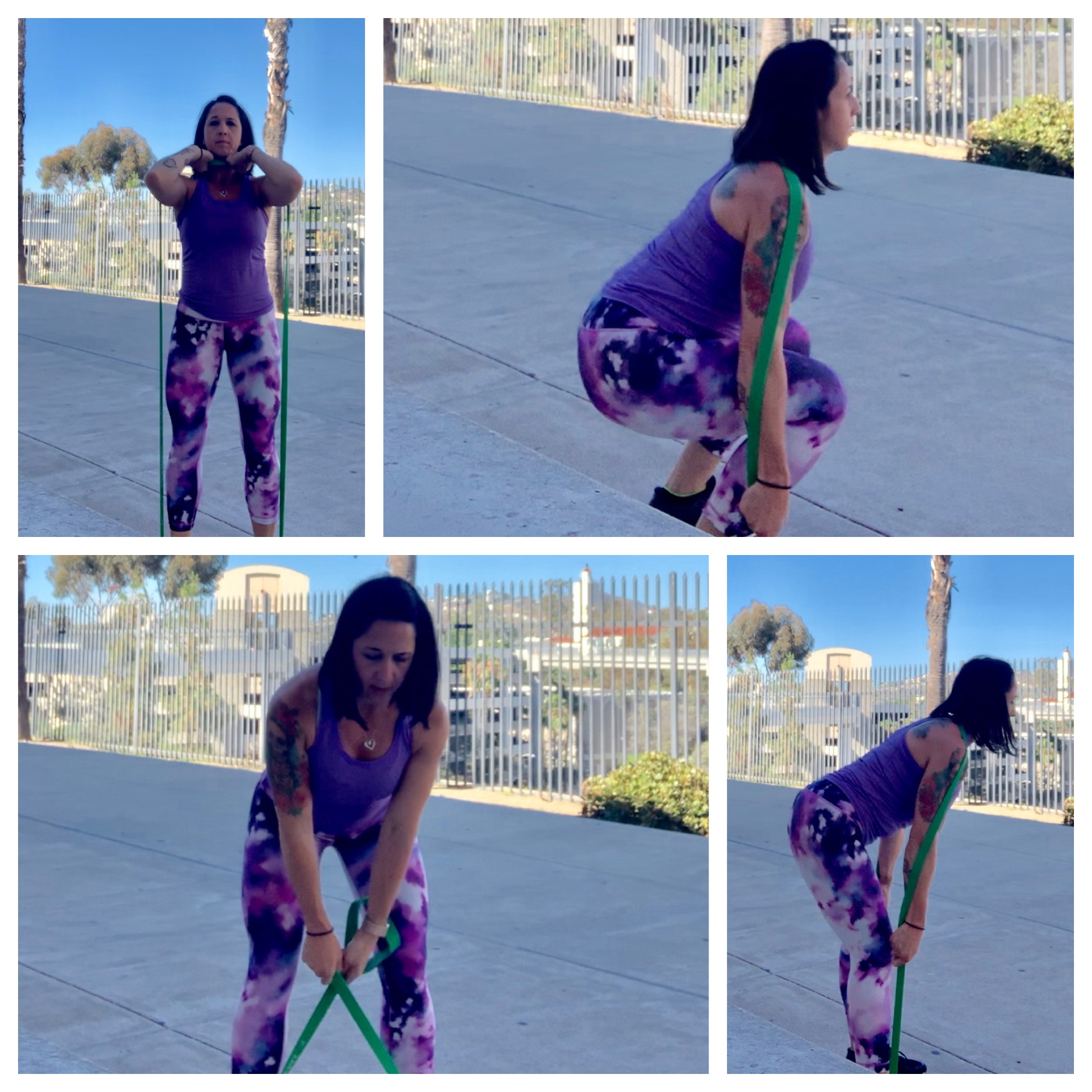 5 Lower Body Resistance Band Exercises for a Workout on the Go