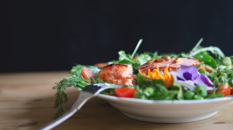 salmon salad