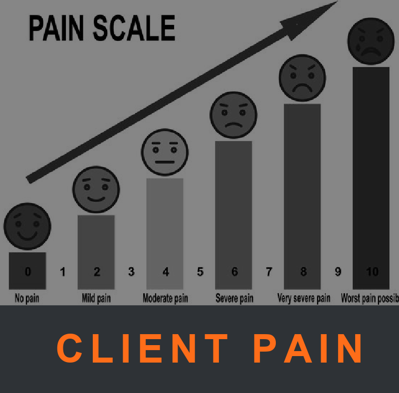 Client Pain: More Than a Sensation 2 Pain Featured Image