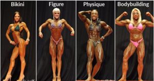 Female bodybuilders bikini