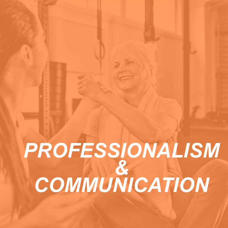 Professionalism And Communication